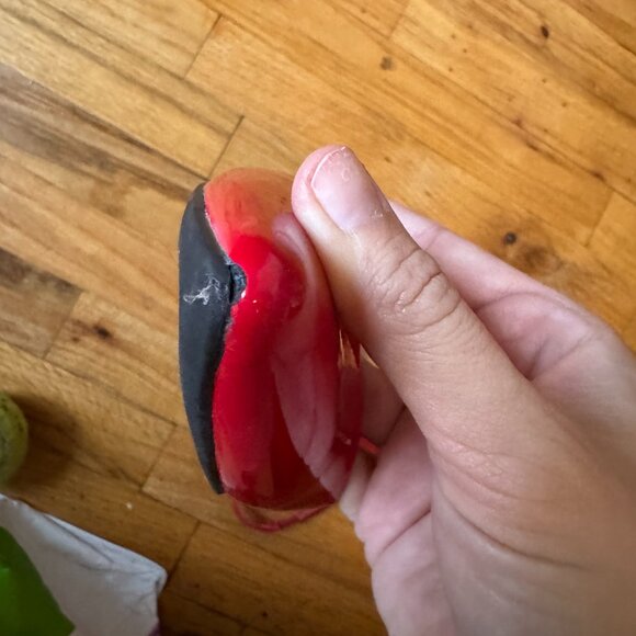 Red Slingback Kitten Heel - Picture 5 of 7